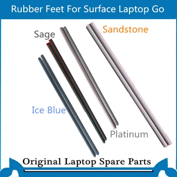 2 штуки Новые Для Ноутбука Surface Go 1943 Резиновые Ножки Нижняя Накладка Корпуса Platinum Sage Песчаник Ледяной Синий со стикером