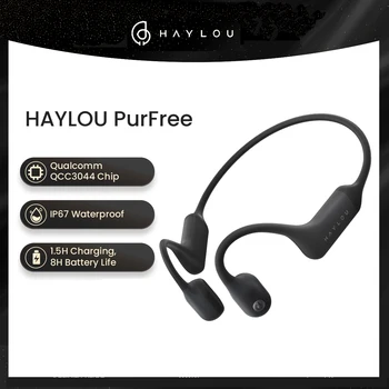 HAYLOU PurFree BC01 Наушники с костной проводимостью Qcc3044 V5.2 Bluetooth Наушники IP67 Водонепроницаемая Защита Слуха Спортивная гарнитура