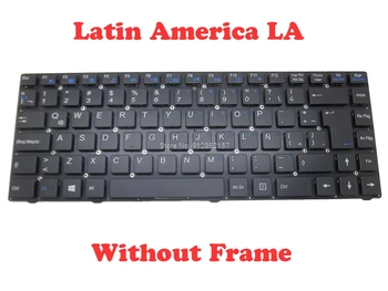 Клавиатура для ноутбука CLEVO W130EV W130EW W130HU W130HV W130SV MP-10F86LA-4303W X6-80-W13S0-480-1 Латинская Америка LA БЕЗ рамки