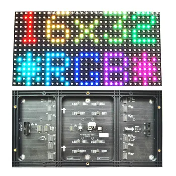 Крытый светодиодный модуль p10 полноцветный rgb 1/8 сканирования 320*160 мм smd 3 в 1 p10mm rgb светодиодный модуль вывески Для рекламы светодиодной панели дисплея
