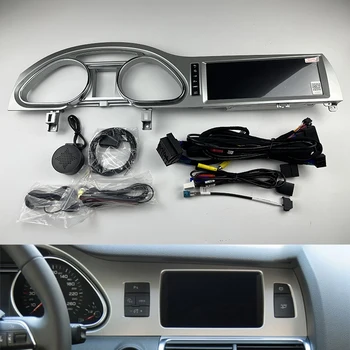 Подходит для Audi Q7 Q6L 2006-2018 Центральное управление Навигация Обновление Большого экрана Беспроводной Carplay Детали для модификации интерьера автомобиля