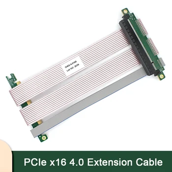 Удлинитель видеокарты PCIe x16 4.0 Стабильная полная скорость 155 мм 168 мм Совместим с шасси ITX A4 Двойной обратный PCI-E 16x
